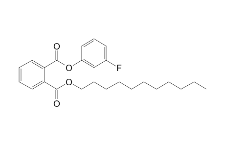 Phthalic acid, 3-fluorophenyl undecyl ester