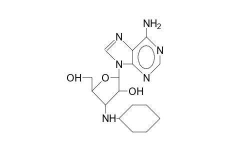 3'-Cyclohexylamino-3'-deoxy-adenosine