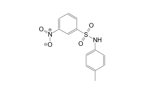 N-(4-Methylphenyl)-3-nitrobenzenesulfonamide