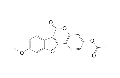 3-Acetoxy-9-methoxycoumestan