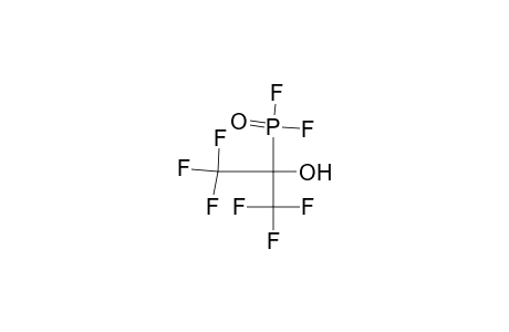 Phosphonic difluoride, [2,2,2-trifluoro-1-hydroxy-1-(trifluoromethyl)ethyl]-