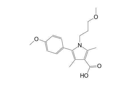 1H-pyrrole-3-carboxylic acid, 5-(4-methoxyphenyl)-1-(3-methoxypropyl)-2,4-dimethyl-