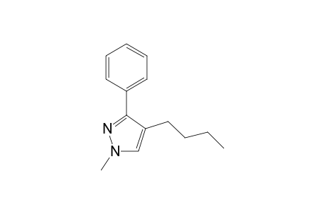 4-Butyl-1-methyl-3-phenylpyrazole