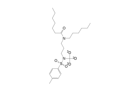 Heptanamide, N-hexyl-N-[3-[methyl-D3-[(4-methylphenyl)sulfonyl]amino]propyl]-
