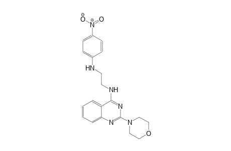 N~1~-[2-(4-morpholinyl)-4-quinazolinyl]-N~2~-(4-nitrophenyl)-1,2-ethanediamine