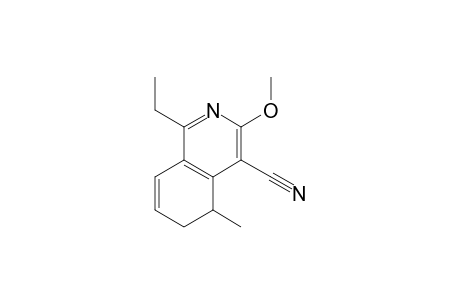 4-Cyano-1-ethyl-3-methoxy-5-methyl-5,6-dihydroisoquinoline