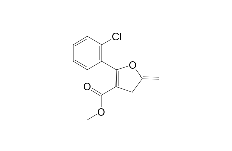 Methyl 2-(2-chlorophenyl)-5-methylene-4,5-dihydrofuran-3-carboxylate