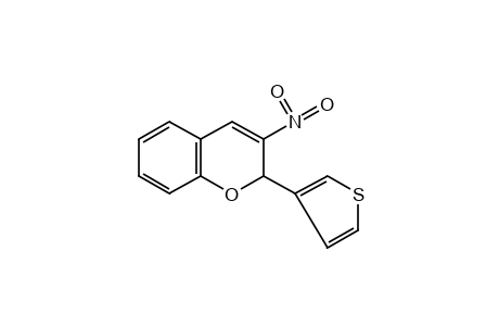 3-nitro-2-(3-thienyl)-2H-1-benzopyran