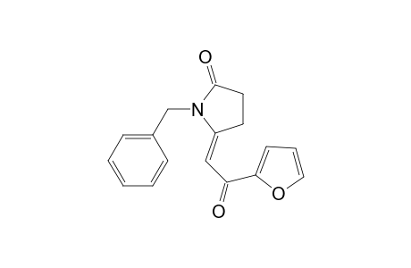 (5E)-1-benzyl-5-[2-(2-furyl)-2-keto-ethylidene]-2-pyrrolidone