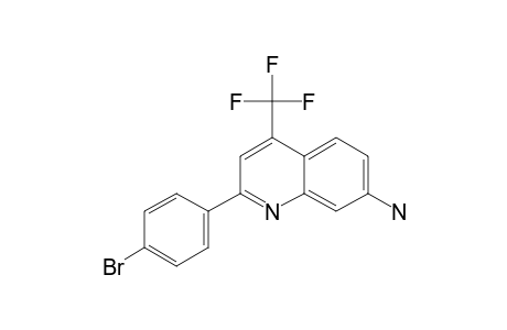 2-(4-BROMOPHENYL)-4-TRIFLUOROMETHYL-7-AMINO-QUINOLINE
