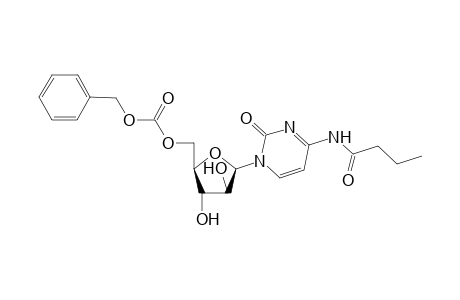 N-Butyryl-5'-benzyloxycarbonylaracytidine