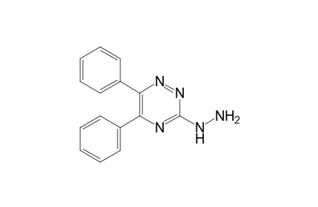 1,2,4-Triazin-3(2H)-one, 5,6-diphenyl-, hydrazone
