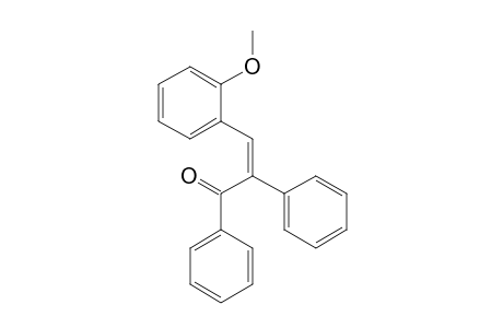 (2E)-3-(2-Methoxyphenyl)-1,2-diphenyl-2-propen-1-one