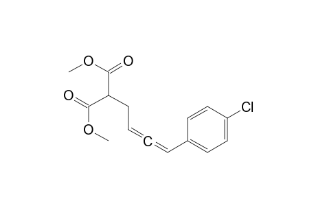 (Ra)-dimethyl 2-(4-(4-chlorophenyl)buta-2,3-dienyl)malonate