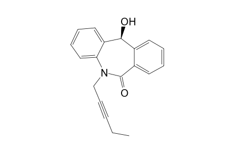 (S)-11-hydroxy-5-(pent-2-yn-1-yl)-5H-dibenzo[b,e]azepin-6(11H)-one