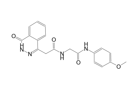 1-phthalazineacetamide, 3,4-dihydro-N-[2-[(4-methoxyphenyl)amino]-2-oxoethyl]-4-oxo-