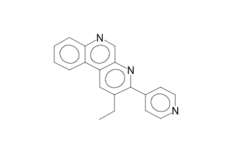 2-(PYRID-4-YL)-3-ETHYL-5,6-BENZO-1,7-NAPHTHYRIDINE