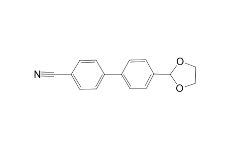 4'-(1',3"-Dioxolan-2"-yl)biphenyl-4-carbonitrile