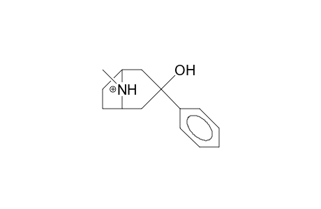 3b-Phenyl-tropine N-cation