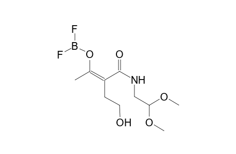 2,2-Difluoro-4-[(2',2'-dimethoxyethyl)amino]-5-(2'-hydroxyethyl)-6-methyl-1,3,2-dioxaborinane