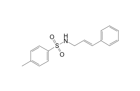 4-Methyl-N-[(E)-3-phenylprop-2-enyl]benzenesulfonamide