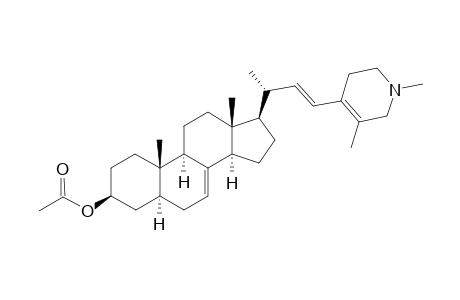(3.beta.)-Acetoxy-23-(1,3-dimethyl-1,2,5,6-tetrahydropyridin-4-yl)-24-nor-5.alpha.,22E-chola-7,22-diene