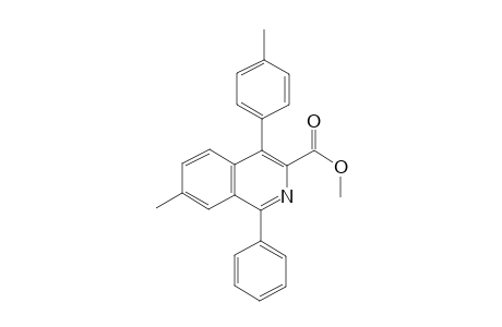Methyl 7-methyl-1-phenyl-4-(p-tolyl)isoquinoline-3-carboxylate