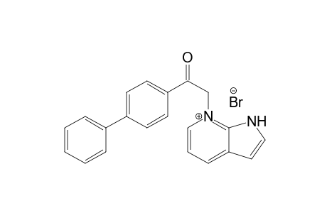 7-(4'-Phenylphenacyl)-1H-pyrrolo[2,3-b]pyridinium bromide