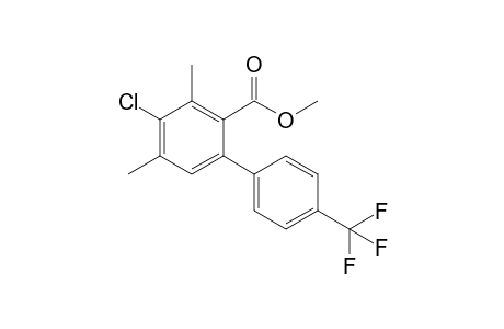 Methyl 4-chloro-3,5-dimethyl-4'-(trifluoromethyl)biphenyl-2-carboxylate