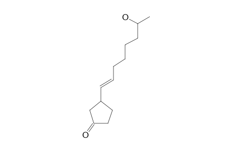 3-(E-1'-OCTEN-7'-OLYL)-CYCLOPENTANONE