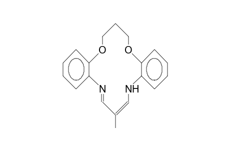 10-Methyl-1,5-dioxa-8,12-diaza-dibenzo(F,M)cyclotetradeca-6,8,10,13-tetraene