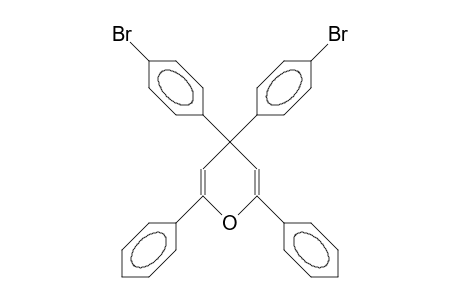 4,4-Bis(4-bromo-phenyl)-2,6-diphenyl-4H-pyran