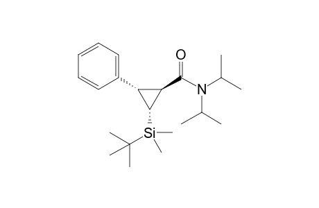 (1S*,2R*,3S*)-2-(tert-Butyldimethylsilyl)-N,N-diisopropyl-3-phenylcyclopropanecarboxamide