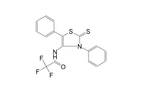 acetamide, N-(2,3-dihydro-3,5-diphenyl-2-thioxo-4-thiazolyl)-2,2,2-trifluoro-