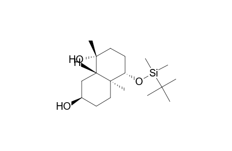 (1R,4S,4aS,7R,8aS)-4-[tert-butyl(dimethyl)silyl]oxy-1,4a-dimethyl-2,3,4,5,6,7,8,8a-octahydronaphthalene-1,7-diol