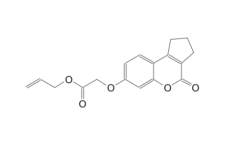 acetic acid, [(1,2,3,4-tetrahydro-4-oxocyclopenta[c][1]benzopyran-7-yl)oxy]-, 2-propenyl ester