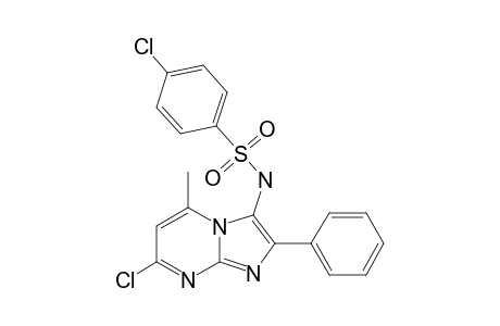 4-CHLORO-N-(7-CHLORO-5-METHYL-2-PHENYL-IMIDAZO-[1,2-ALPHA]-PYRIMIDIN-3-YL)-BENZENESULFONAMIDE