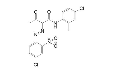 4-Chloro-2-nitroaniline -> acetoacetic arylide-4-chloro-2-methylanilide