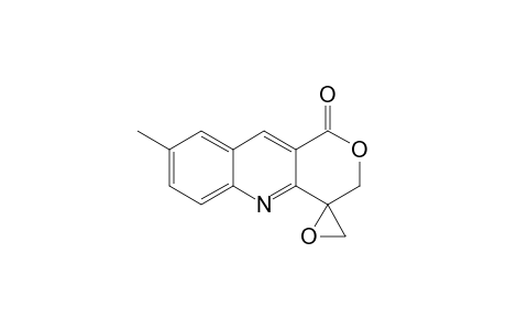 8-Methyl-1-oxobenzo[g]-5-azaisochroman-4-spiro-2'-oxirane