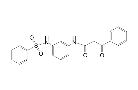2-BENZOYL-3'-(PHENYLSULFONAMIDO)ACETANILIDE