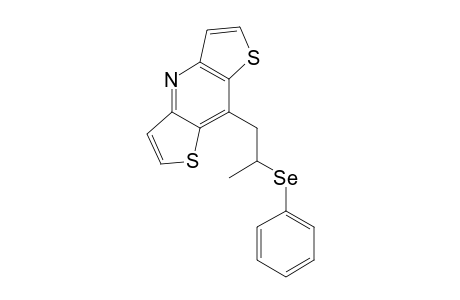 8-(2-PHENYLSELENYL-1-PROPYL)-DITHIENO-[3,2-B:2',3'-E]-PYRIDINE