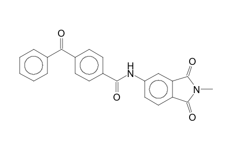 4-Benzoyl-N-(2-methyl-1,3-dioxo-2,3-dihydro-1H-isoindol-5-yl)benzamide