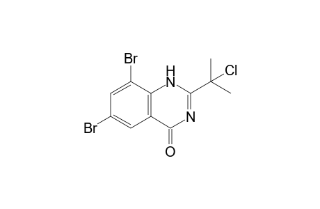6,8-Dibromo-2-(2'-chloro-2'-propyl)quinazolin-4-one