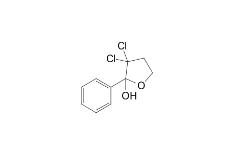 3,3-Dichloro-2-hydroxy-2-phenyloxolane
