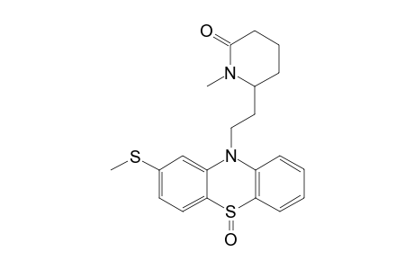 1-Methyl-6-[2-(2-methylsulfanyl-5-oxidanylidene-phenothiazin-10-yl)ethyl]piperidin-2-one