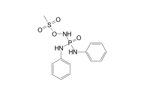 Phosphoric triamide, N-[(methylsulfonyl)oxy]-N',N''-diphenyl-
