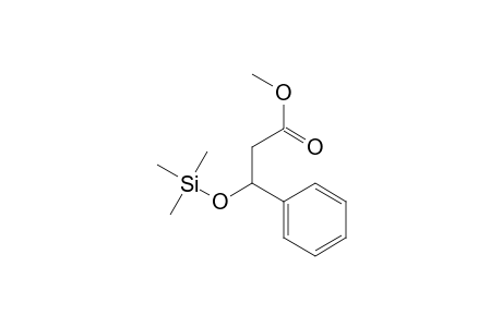 3-Phenyl-3-trimethylsilyloxy-propionic acid methyl ester