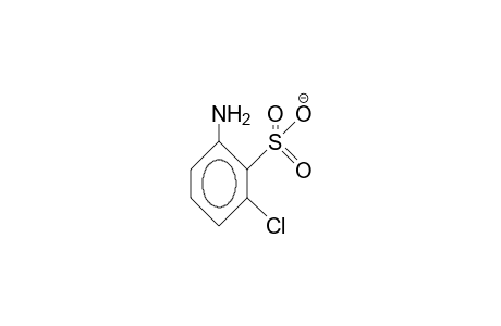 3-Chloro-2-sulpho-aniline anion