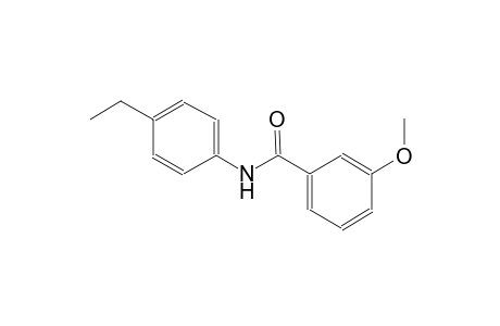 N-(4-ethylphenyl)-3-methoxybenzamide