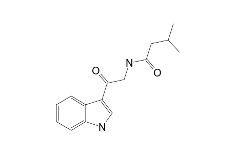N-[2-(1H-INDOL-3-YL)-2-OXO-ETHYL]-3-METHYLBUTANAMIDE